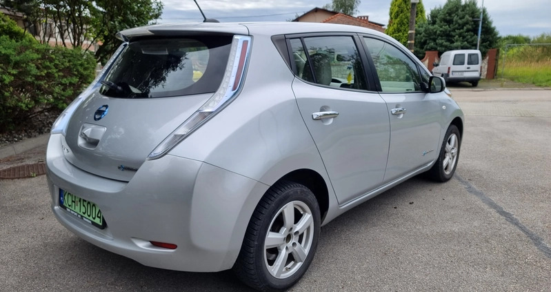 Nissan Leaf cena 23500 przebieg: 178000, rok produkcji 2011 z Lubień Kujawski małe 46